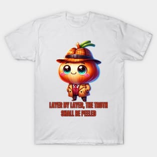 Detective Onion - The Sleuthing Bulb T-Shirt